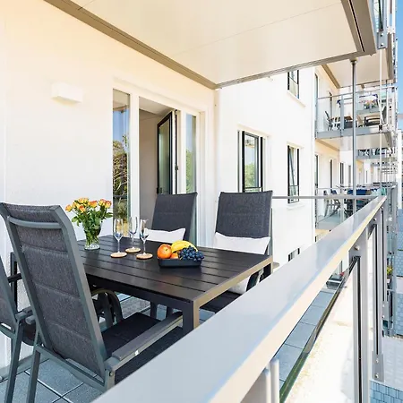 Prora - Mit Balkon, Meerblick Und Waschmaschine - Oase Lejlighed Binz